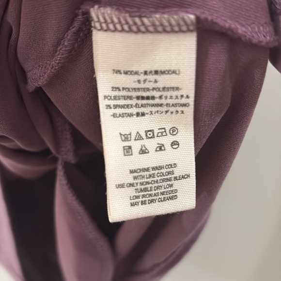 Free People Mauve Sleeveless mini dress - medium - cowl neck - pockets - Picture 4 of 6